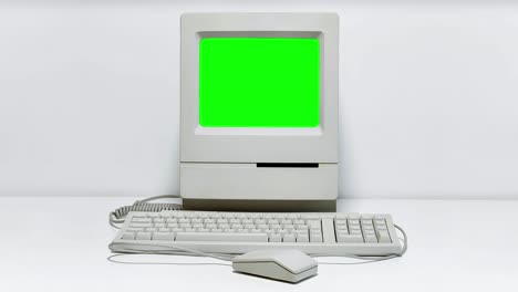 Computer-Startet-Und-Herunterfährt-Mit-Glitch-Und-Green-Screen-Vintage-Oldcrapdotorg-4k