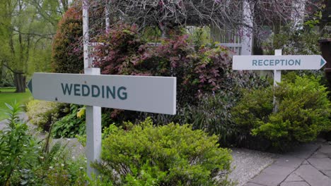 wedding-reception-road-sign-wedding-parking