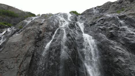 waterfall-aerial-in-secluded-area