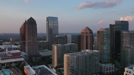 Sonnenuntergang-über-Midtown-Atlanta-Georgia