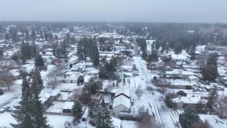 Wide-establishing-view-of-suburban-houses-after-a-blizzard