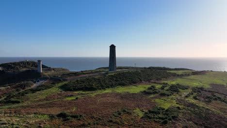Wicklow-Head-Lighthouse,-Irland,-Dezember-2021