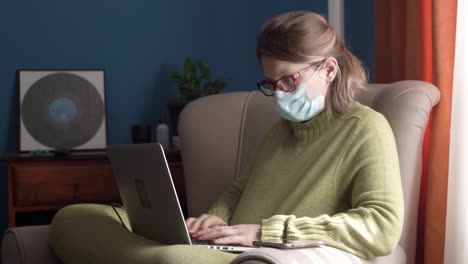 Young-female-working-from-home-during-quarantine