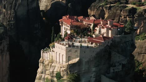 Great-Meteoron-Holy-Monastery-is-the-oldest-and-largest-of-the-monasteries-of-Meteora