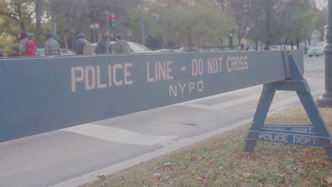 Barricada-Policial-En-Brooklyn-Nueva-York