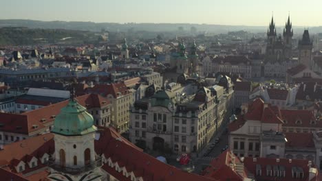 Aerial-drone-view-of-Prague-historical-city-center