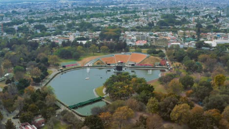 Aerial-shot-of-the-"Foro-del-Lago"-amphitheater