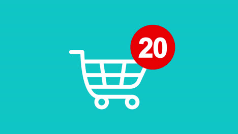 Animation-of-shopping-cart-icon-with-counter-added-online-commodity