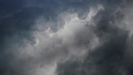 Espesas-Nubes-Moviéndose-En-El-Cielo,-Tormenta-4k