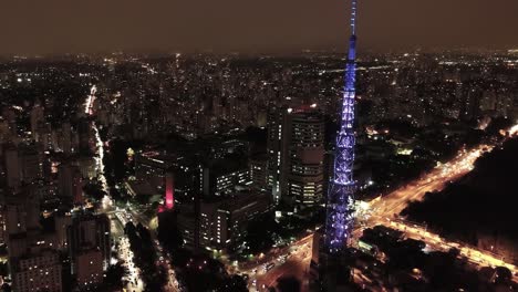 Nachtstadtbild-Von-Sao-Paulo-Brasilien