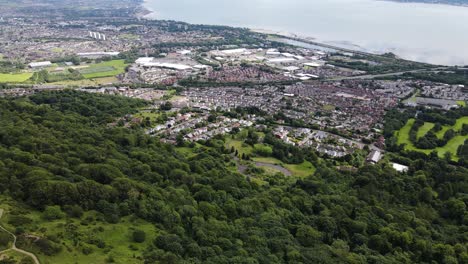 Aerial-view-of-Belfast-City---Lough-from-Cavehill---Northern-Ireland