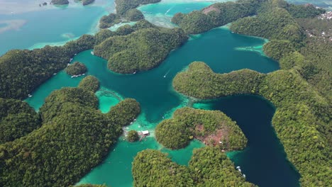 Luftaufnahme-Des-Tropischen-Paradieses-Auf-Den-Philippinen