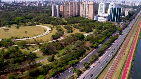 Villa-Lobos-leisure-park-at-downtown-Sao-Paulo-Brazil