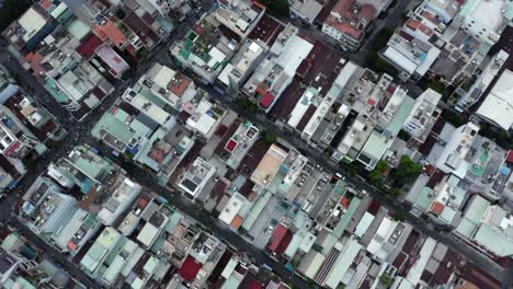 Drone-revealing-shot-of-Ho-Chi-Minh-City-in-Vietnam