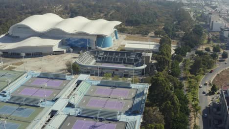 Luftaufnahme-Des-Wassersportzentrums-Und-Des-Panamerikanischen-Tenniszentrums-Im-Code-Metropolitano