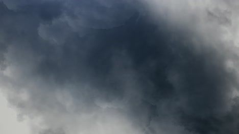 POV--thunderstorm,-flying-through-dark-clouds-4K
