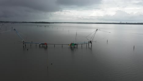 Fischernetze-In-Kerala-Kumbalangi