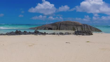 Tropical-island-beach-as-seen-from-the-sand