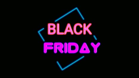 Black-Friday-neon-sign-animation-text-fluorescent-light-glowing-banner-black-background