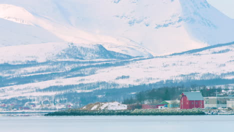 A-red-barn-in-Tromso