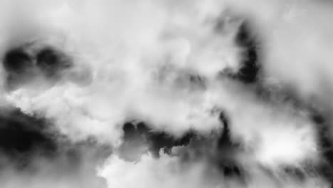 Weiße-Kumulonimbuswolken-Mit-Blitzeinschlag