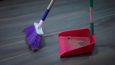 sweeping-the-house-with-broom-and-dustpan-collecting-dust-from-the-house