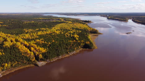 Drohne-Luftbild-Von-Matagami-Quebec-Kanada