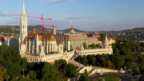 Drone-footage-of-Budapest-Hungary-and-the-Buda-castle