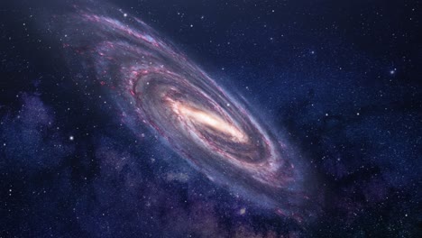 Spiralgalaxie-Im-Sternbild-4k