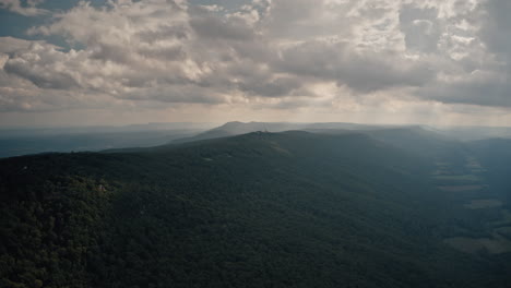 Aerial-Hyperlapse-of-Lookout-Mountain-Towards-Covenant-College