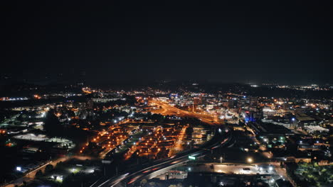 Highway-27-from-Downtown-Chattanooga-Aerial-Hyperlapse-at-Night