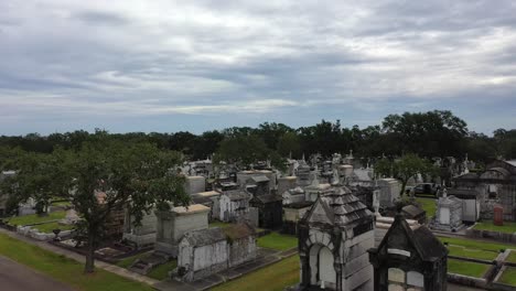 Stadt-New-Orleans-In-Der-Nähe-Des-Alten-Metairie-Friedhofs