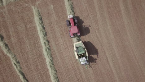 view-from-above-tractor-baler--on-the-field