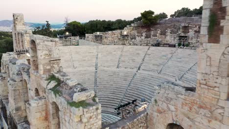 Odeon-Des-Herodes-Atticus,-Griechenland