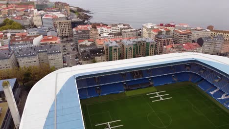 Luftaufnahme-Des-Fußballstadions-Real-Club-Deportivo-De-La-Coruña