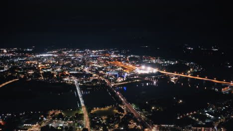 Static-Downtown-Aerial-Hyperlapse-Chattanooga-at-Night
