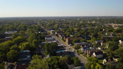 Aerial-Flight-Over-Homes-in-Low-Income-Neighborhood