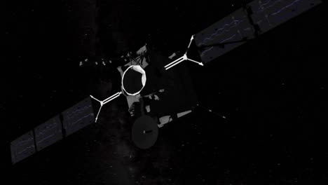 Foto-Realista-3d-Cgi-Renderizado-Animado-De-La-Nave-Espacial-Solar-Orbiter-En-El-Espacio-Profundo-Con-La-Galaxia-De-La-Vía-Láctea-Y-Miles-De-Millones-De-Estrellas