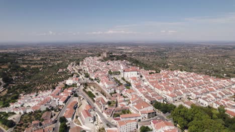Old-medieval-town-of-Castelo-De-Vide,-Alentejo,-Portugal