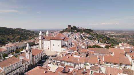 Castelo-Do-Vide,-Pueblo-Pintoresco-En-El-Norte-De-Alentejo,-Portugal