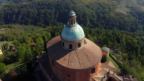 Santuario-De-La-Madonna-Di-San-Luca,-Bolonia,-Emilia-romagna,-Italia,-Octubre-De-2021