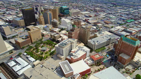 Innenstadt-Von-El-Paso,-Texas