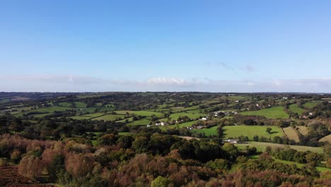 Aerial-View-Overlooking-East-Devon-Countryside-From-Hartridge-Hill