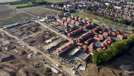 Saxon-Fields-Canterbury-Construction-4K-Drone-tracking-left-to-right