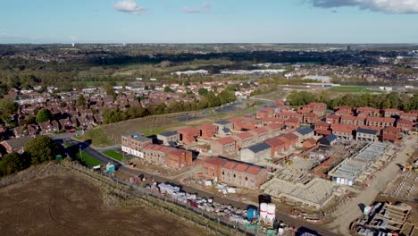 Saxon-Fields-Canterbury-housing-construction-wide-angle-pan-left-to-right