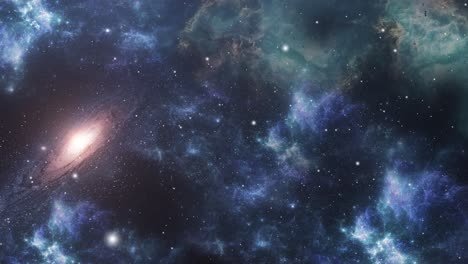 Nubes-Nebulosas-Y-Galaxias-Flotando-En-El-Universo