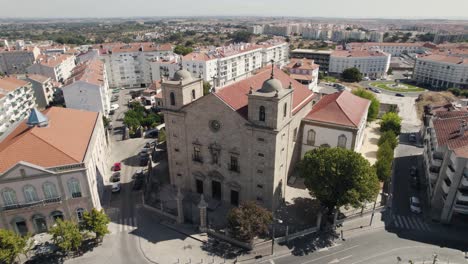 La-Catedral-De-Castelo-Branco-O-Iglesia-De-San-Miguel,-Portugal