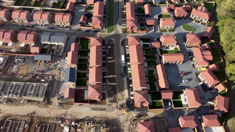Saxon-Fields-Canterbury-Construction-4K-Drone-Aerial-Birdseye-View