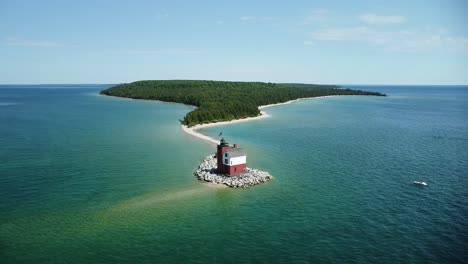Round-Island-Lighthouse-Wide-Aerial-Shot