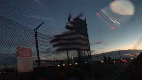 American-flag-blowing-in-breeze